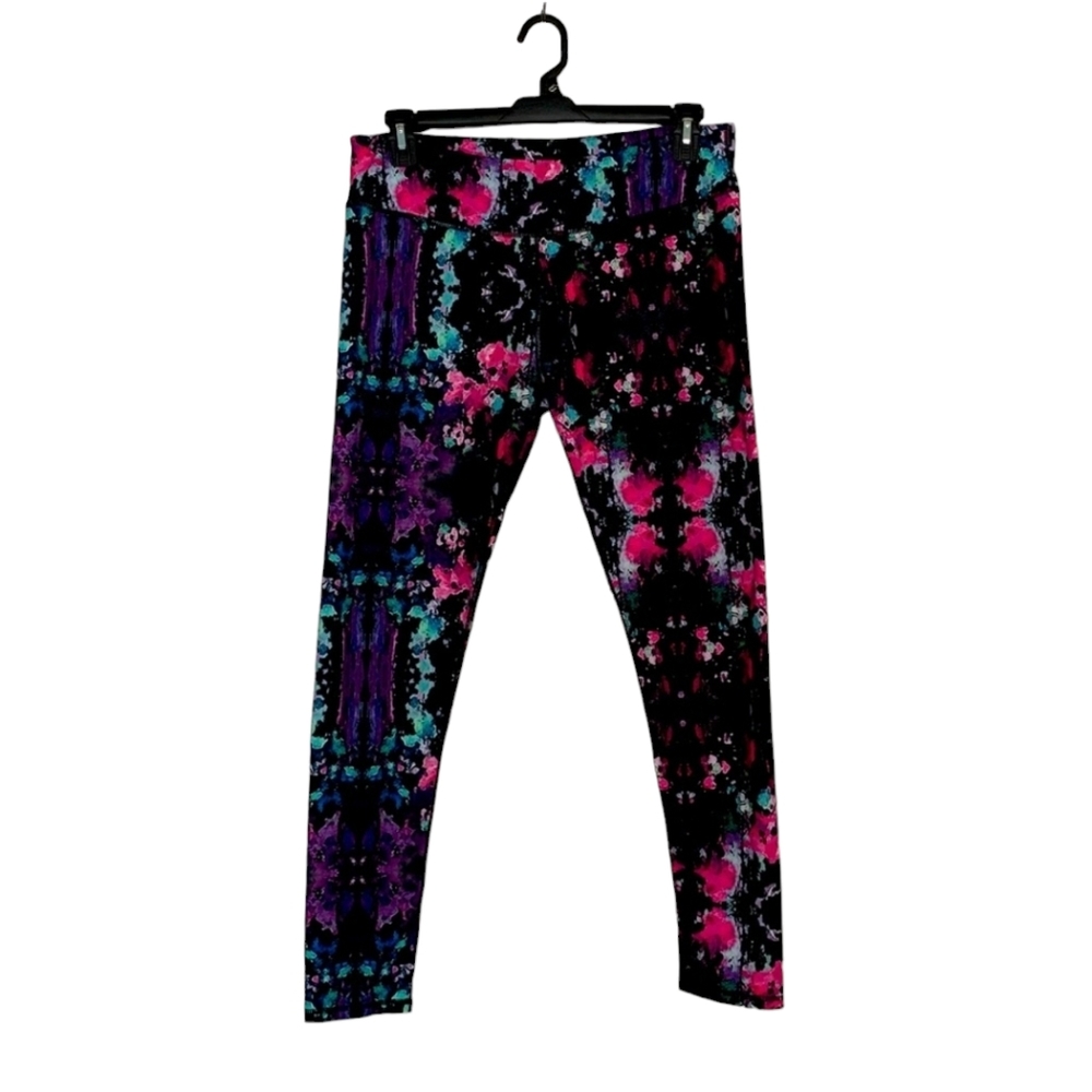 Fabletics Leggings Bright Print Sz XL